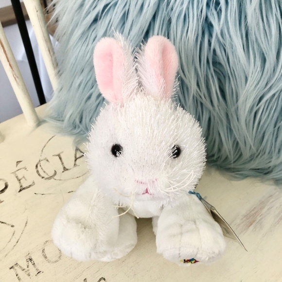 Webkinz, Rabbit, Ganz, Stuffed Bunny, Plush, Toy, WITH CODE, Nice Condition - Picture 4 of 13